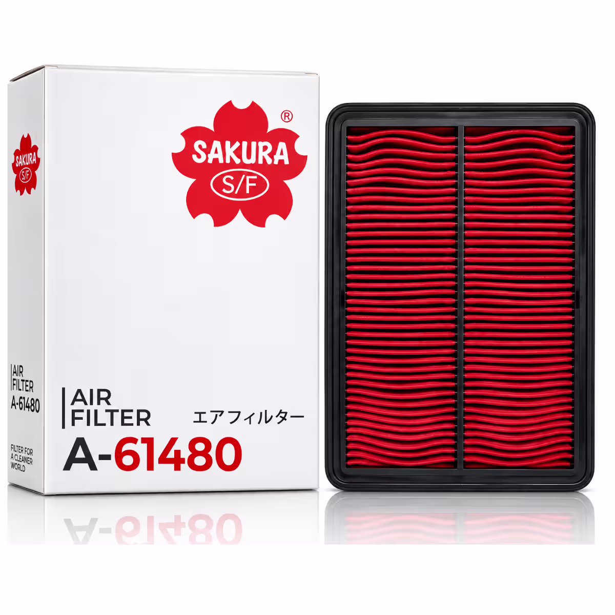 SAKURA AIR FILTER A-61480 FOR NISSAN
